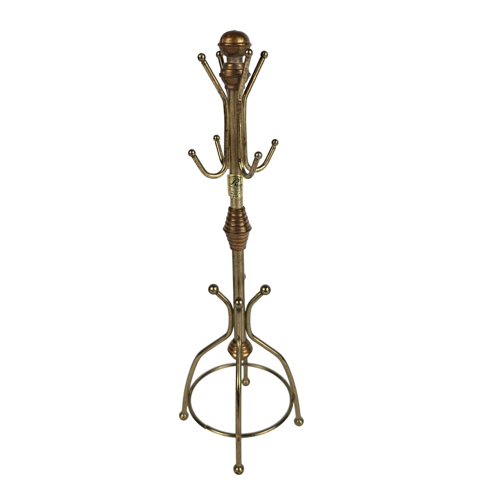 Vintage Brass Tone Jewelry Stand Dollhouse Salesman Sample‎ 11.5" Price Products